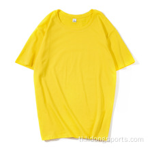 Casual Fitness Women&#39;s T-Shirts Short Sleeve Men&#39;s Gift T-Shirts Oversized Custom T-Shirt